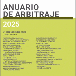 ANUARIO DE ARBITRAJE 2025.
