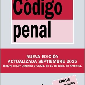 CÓDIGO PENAL. (Biblioteca de Textos Legales – Tecnos)