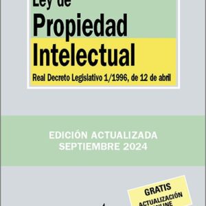 LEY DE PROPIEDAD INTELECTUAL. (Biblioteca de Textos Legales – Tecnos)