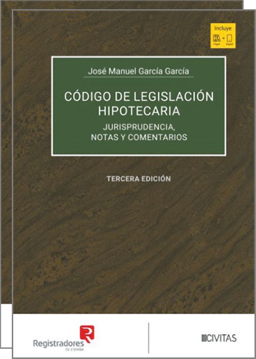CÓDIGO DE LEGISALCIÓN HIPOTECARIA, INMOBILIARIA Y DEL REGISTRO MERCANTIL.