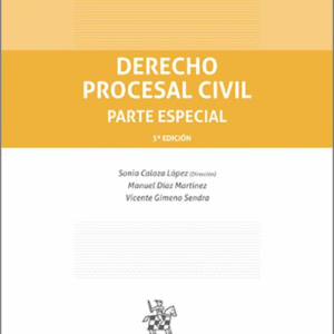 DERECHO PROCESAL CIVIL. Parte Especial.