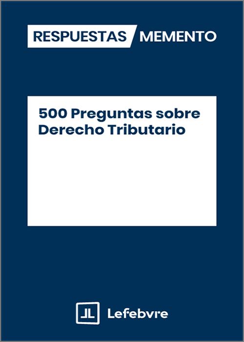500 PREGUNTAS SOBRE DERECHO TRIBUTARIO.