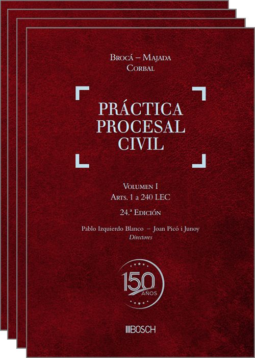 PRÁCTICA PROCESAL CIVIL. (4 tomos). Actualizada a la reforma procesal (LO 1/2025)
