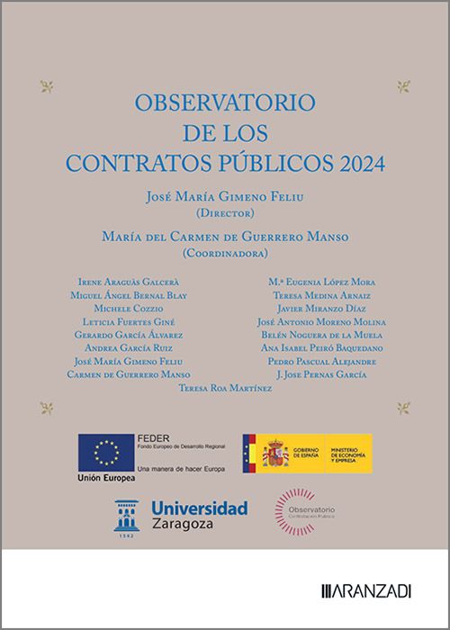 OBSERVATORIO DE LOS CONTRATOS PÚBLICOS 2024.