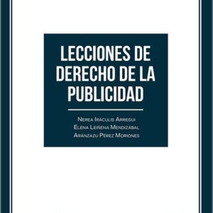 LECCIONES DE DERECHO DE LA PUBLICIDAD (IBD)