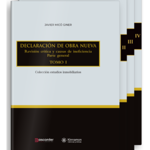 DECLARACIÓN DE OBRA NUEVA (4 TOMOS)